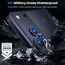 WSKEN für iPhone 17 Pro Max/iPhone 17 Pro Kameraschutz - 9H Härte Kratzfest Blasenfrei, HD Gehärtetes Kamera Metallglas Panzer Schutz Glas Displayschutz Folie,Handyhülle Freundlich,Deep Blue