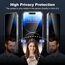 Tentoki sichtschutz für panzerglas iPhone 14 Pro Max 6,7 Zoll, Schutzfolie kompatibel mit Face ID, 25°Anti-Spionage 9H+ iPhone 14 promax SchutzGlas [Privatsphäre] [Auto Dust-Elimination] 2 Stück