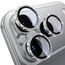 WSKEN für iPhone 17 Pro Max/iPhone 17 Pro Kameraschutz - 9H Härte Kratzfest Blasenfrei, HD Gehärtetes Kamera Metallglas Panzer Schutz Glas Displayschutz Folie,Handyhülle Freundlich,Glitter Silver