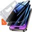 Tentoki sichtschutz für panzerglas iPhone 14 Pro 6,1 Zoll, kompatibel mit Face ID, 25° Anti-Spionage Premium 9H Schutzglas Glas [Ultra-Privatsphäre] [Auto Dust-Elimination] [HD klar] 2 Stück