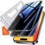 Tentoki sichtschutz für panzerglas iPhone 15 Pro 6,1 Zoll, Schutzfolie kompatibel mit Face ID, 25° Anti-Spionage 9H Schutz Glas [Auto Dust-Elimination][Ultra-Privatsphäre][HD klar][Blasenfrei] 2 Stück