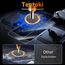Tentoki sichtschutz für panzerglas iPhone 12/12 Pro 6,1 Zoll, kompatibel mit Face ID, 25° Anti-Spionage Premium 9H Schutzglas Glas [Ultra-Privatsphäre] [Auto Dust-Elimination] [HD klar] 2 Stück