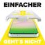 FlexiSchutz® Schutzglas für Samsung Galaxy A56 5G Schutzfolie, Screen Protector, Glas Displayschutzfolie mit Praktischer Installationshilfe, Displayschutz, Glas Folie mit Schablone [2 Stück]