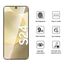 WFTE [2 Stück] Schutzfolie für Samsung Galaxy S24 5G Panzer Schutz Glas Glasfolie 9H Härte, Anti-Kratzen, Anti-Bläschen Displayschutzfolien Panzer Schutz Glas für Samsung S24