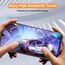 QULLOO Schutzfolie für Samsung Galaxy A25 5G, 3 Stück Displayschutzfolie mit 3 Stück Kameraschutz [9H Härte Gehärtetes Glas ][HD Klar Schutzglas][Anti-Kratzen Folie]