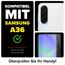 FlexiSchutz® Schutzglas für Samsung Galaxy A37 5G / A36 5G Schutzfolie, Screen Protector, Glas Displayschutzfolie mit Praktischer Installationshilfe, Displayschutz, Glas Folie mit Schablone [2 Stück]