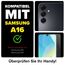 FlexiSchutz® Schutzglas für Samsung Galaxy A17/ A16 5G/ 4G Schutzfolie, Screen Protector, Glas Displayschutzfolie mit Praktischer Installationshilfe, Displayschutz, Glas Folie mit Schablone [2 Stück]