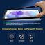 QsmQam 3 Stück Panzer Schutz Glas für Samsung Galaxy A55 5G und 3 Stück Kameraschutz, 9H Härte Schutzfolie, HD Displayschutz Folie, Anti-Kratzer, Bläschenfrei (Packung mit 2)