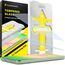 FlexiSchutz® Schutzglas für Samsung Galaxy A56 5G Schutzfolie, Screen Protector, Glas Displayschutzfolie mit Praktischer Installationshilfe, Displayschutz, Glas Folie mit Schablone [2 Stück]