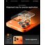 Spigen Glas.tR EZ Fit Optik Pro Kameraschutz kompatibel mit iPhone 17 Pro, iPhone 17 Pro Max, 2 Stück, Cosmic Orange, Individuelle Kameraprotektion, 9H Härte Folie