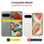 SPARIN Panzer Schutz Glas für Google Pixel 9 Pro XL（6.8”）, 3 Schutzglas und 2 Kamera Schutzfolie, mit Rahmen-Installationshilfe, 9H Härte, Kompatibel mit Fingerabdrucksensor (Packung mit 2)