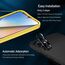 ivoler 3+3 Stück Schutz Glas für Samsung Galaxy A34 5G, 3 Stücke Schutzfolie Mit 3 Stück Kameraschutz und Positionierhilfe, 9H Härte, HD Klar, Anti-Kratz, Anti-Bläschen