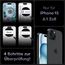 TOCOL für iPhone 15 Hülle, Vollständiger Kameraschutz Stoßfest Kratzfest Handyhülle für iPhone 15 Case, Blau