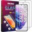 RKINC Displayschutzfolie für Samsung Galaxy S23+ / S23 Plus 5G, Displayschutzfolie aus gehärtetem Glas, 0,33 mm Fingerabdruck-Unterstützung, blasenfrei, kratzfest, bruchsicher, 2 Stück