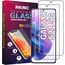 RKINC 2 Stück, Panzerglas Schutz Glas für Samsung Galaxy S21 5G, Entsperren per Fingerabdruck Panzer HD Displayschutzfolie, 0,33 mm kratzfest, splitterfrei, blasenfrei, lebenslangeGarantie