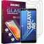 RKINC 3 Stück, Panzerglas Schutz Glas für Samsung Galaxy A6 (SM-A600F), Panzer HD Displayschutzfolie, 0,33 mm kratzfest, splitterfrei, blasenfrei, lebenslangeGarantie