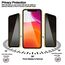 RKINC 3 Stück, Sichtschutz Panzerglas für iPhone 11 / iPhone XR 6.1-Inch, Anti-Spähen Panzer Schutz Glas HD Displayschutzfolie, 0,33 mm kratzfest, splitterfrei, blasenfre