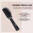 PARSA Beauty Trend Line Haarbürste lang/schmal (Schwarz) mit Kunststoffpins – Allround Bürste Haare für das tägliche Haarstyling – Haarbürste ohne Ziepen