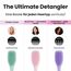 Tangle Teezer Ultimate Detangler Haarbürste für Coloriertes, Feines & Dünnes Haar – Sanfte Zweistufige Borsten Reduzieren Haarbruch & Ziehen – Sanft zu Empfindlichem Haar – Dunkles Petrol