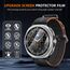 Diruite 4-Stück Schutzfolie für Samsung Galaxy Watch 8 Classic 46mm Displayschutzfolie,Anti-Kratzen HD Gehärtetes Glas Schutz Glas Displayschutz