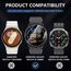 Diruite 4-Stück Schutzfolie für Samsung Galaxy Watch FE 40mm Displayschutzfolie,Anti-Kratzen HD Gehärtetes Glas Schutz Glas Displayschutz