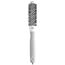 Olivia Garden Expert Blowout Shine - White & Grey - 20 - Keramikbeschichtete Rundbürste für geschmeidiges Ausblasen, krausfreies Haar & strahlenden Glanz