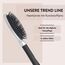 PARSA Beauty Trend Line Haarbürste oval (Silber) mit Kunststoffpins – Allround Bürste Haare für das tägliche Haarstyling – Haarbürste ohne Ziepen