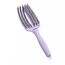 Olivia Garden Fingerbrush Care Iconic - Medium - Lavender - Detangler Bürste mit Wildschweinborsten & Nylon für gesundes und glänzendes Haar