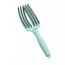 Olivia Garden Fingerbrush Care Iconic - Medium - Mint - Detangler Bürste mit Wildschweinborsten & Nylon für gesundes und glänzendes Haar