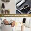 Longyier Lockenbürste, Locken mit Zinken definieren Stylingbürste, zum Kämmen und Formen von Männer- und Frauenlocken, um Ziehen und Lockenablösung zu reduzieren (Marmor Beige)