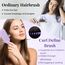 Lockenbürste, curly hair brush Für curly hair, locken bürste Zum Definieren Beim Styling, Antistatisch Entwirren Ohne Ziepen, Ergonomischer Griff, haarbürste Für Frauen Männer (Lila)