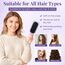 Lockenbürste, curly hair brush Für curly hair, locken bürste Zum Definieren Beim Styling, Antistatisch Entwirren Ohne Ziepen, Ergonomischer Griff, haarbürste Für Frauen Männer (Lila)