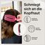 Olivia Garden Fingerbrush Care Iconic - Medium - Hot Pink - Detangler Bürste mit Wildschweinborsten & Nylon für gesundes und glänzendes Haar
