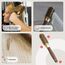 Olivia Garden Expert Blowout Shine – Gold & Braun - 25 - Runde, antistatische Keramikbürste für glänzende und frizzfreie Blowouts