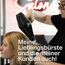 Olivia Garden Expert Blowout Shine – Weiß & Grau - 25 - Runde, antistatische Keramikbürste für glänzende und frizzfreie Blowouts
