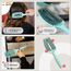 Olivia Garden Fingerbrush Care Iconic - Medium - Mint - Detangler Bürste mit Wildschweinborsten & Nylon für gesundes und glänzendes Haar