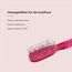 HERCULES SÄGEMANN - Zauberbürste Pink Piccolo | Hochwertige Scalp Brush für sanftes Entwirren ohne Ziepen. Geeignet für nasses und trockenes Haar. | Farbe: Pink |Größe: Piccolo