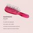 HERCULES SÄGEMANN - Zauberbürste Pink Piccolo | Hochwertige Scalp Brush für sanftes Entwirren ohne Ziepen. Geeignet für nasses und trockenes Haar. | Farbe: Pink |Größe: Piccolo