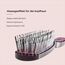 HERCULES SÄGEMANN - Zauberbürste Brombeer | Hochwertige Scalp Brush für sanftes Entwirren ohne Ziepen. Ideal für Damen und Herren, geeignet für nasses und trockenes Haar. | Farbe: Lila