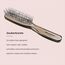 HERCULES SÄGEMANN - Zauberbürste Schlamm | Hochwertige Scalp Brush für sanftes Entwirren ohne Ziepen. Ideal für Damen und Herren, geeignet für nasses und trockenes Haar. | Farbe: Braun