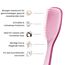Tangle Teezer Ultimate Detangler Haarbürste – Für Nasses & Trockenes Haar – Entwirrungsbürste für Alle Haartypen – Zweistufige Borsten Reduzieren Haarbruch & Entfernen Knoten – Rote Himbeere
