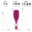 Tangle Teezer Ultimate Detangler Haarbürste – Für Nasses & Trockenes Haar – Entwirrungsbürste für Alle Haartypen – Zweistufige Borsten Reduzieren Haarbruch & Entfernen Knoten – Himbeere Pink