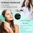 Lockenbürste, curly hair brush Für curly hair, locken bürste Zum Definieren Beim Styling, Antistatisch Entwirren Ohne Ziepen, Ergonomischer Griff, haarbürste Für Frauen Männer (Grün)