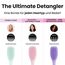 Tangle Teezer Ultimate Detangler Haarbürste – Für Nasses & Trockenes Haar – Entwirrungsbürste für Alle Haartypen – Zweistufige Borsten Reduzieren Haarbruch & Entfernen Knoten – Millennial Rosa