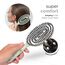 FABCARE Bio Haarbürste mit Wildschweinborsten - Detangler Doppelspiralfeder - Profi Entwirrbürste für jeden Haartyp - Damen (Grün) inkl. Ebook (Packung mit 2)