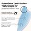 Tangle Teezer Ultimate Detangler Haarbürste – Für Nasses & Trockenes Haar – Entwirrungsbürste für Alle Haartypen – Zweistufige Borsten Reduzieren Haarbruch & Entfernen Knoten – Lila Wolke Blau