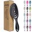 Ninabella Haarbürste ohne Ziepen - Bürste für Damen und Herren - Detangler Bürste auch für Locken & Lange Haare - Entwirrbürste Haarbürsten - Schwarz Pink