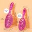 Ninabella Mini Haarbürste ohne Ziepen - Bürste für Reisen - Entwirrbürste für trockenes und nasses Haar - Detangler Bürste - Hair Brush - Pink