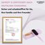 FABIHA® ???????????????????????????? Lockenbürste - Curly Hair Brush - Bio Haarbürste ohne ziepen - Wildschweinborsten Bürste - Die Originale 3-in-1-Stylingbürste für trendige Lockenfrisuren (Lilac)