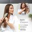 FABCARE Bio Haarbürste mit Wildschweinborsten - Detangler Doppelspiralfeder - Profi Entwirrbürste für jeden Haartyp - Damen (Grün) inkl. Ebook